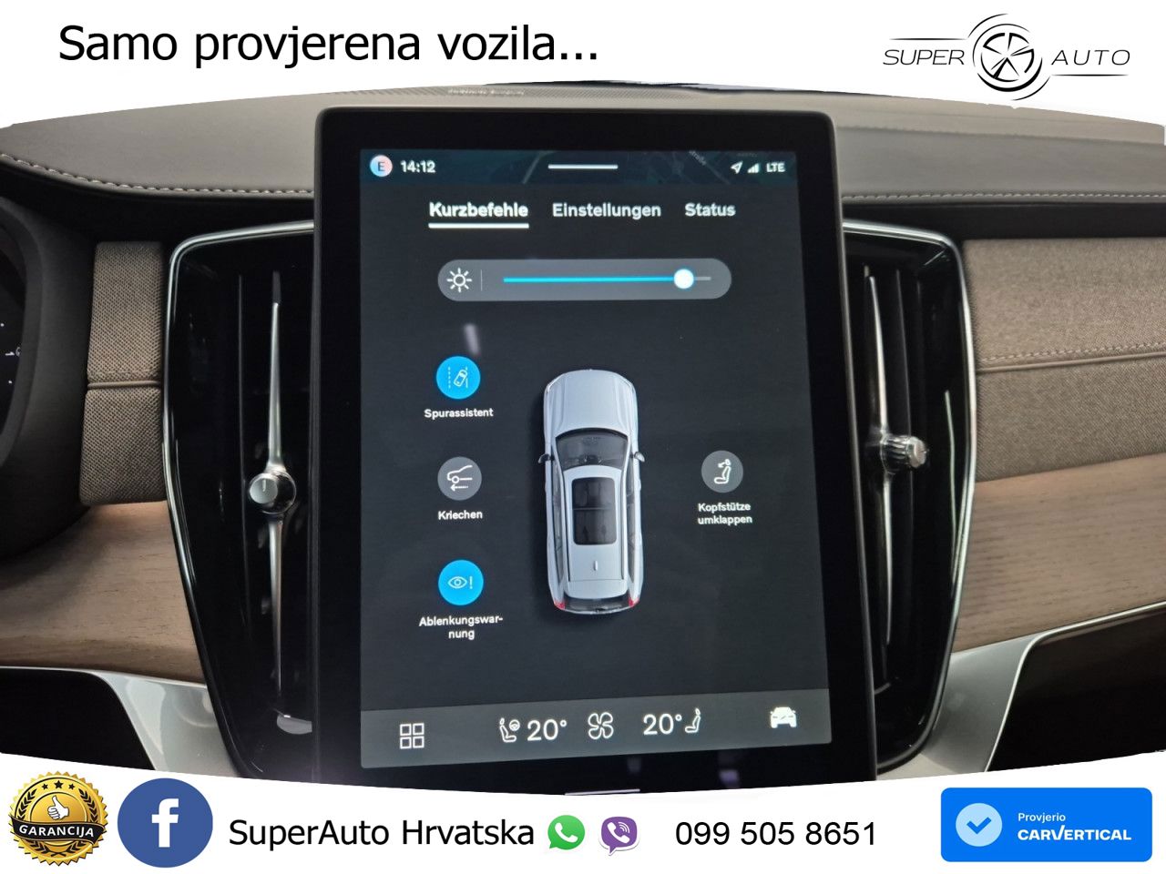 Volvo XC90 2.0 T8 AWD Automatic MATRIX+GR SJED+KAM