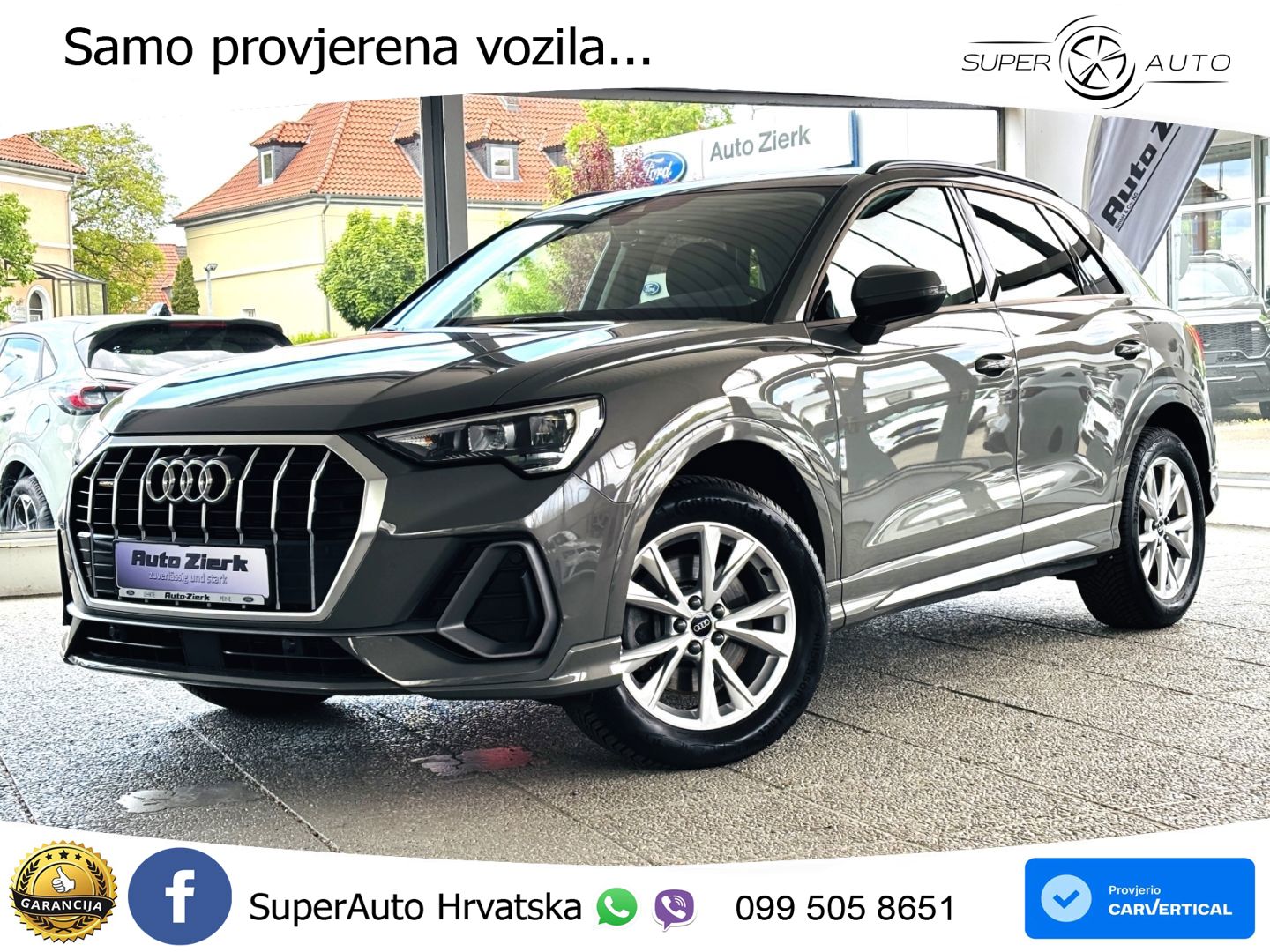 Audi Q3 40 TFSI (190 KS) quattro S tronic S line