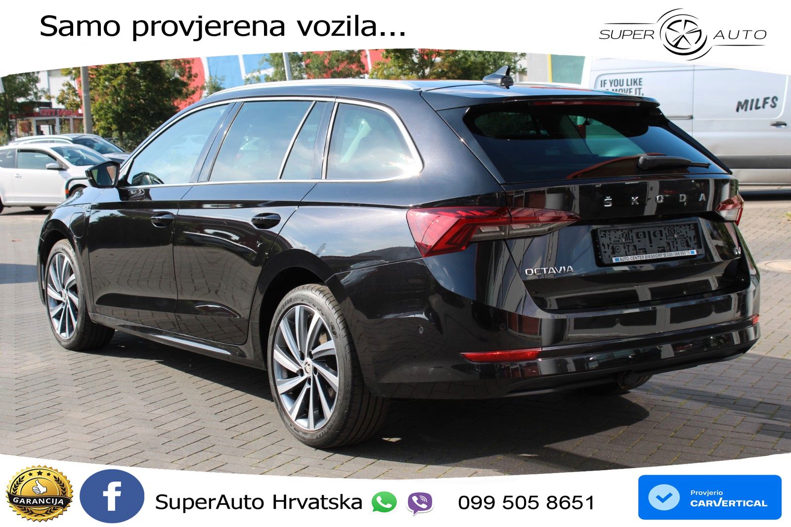 Škoda Octavia Combi iV 1.4 TSI (204 KS) DSG LED+GR SJED+ACC