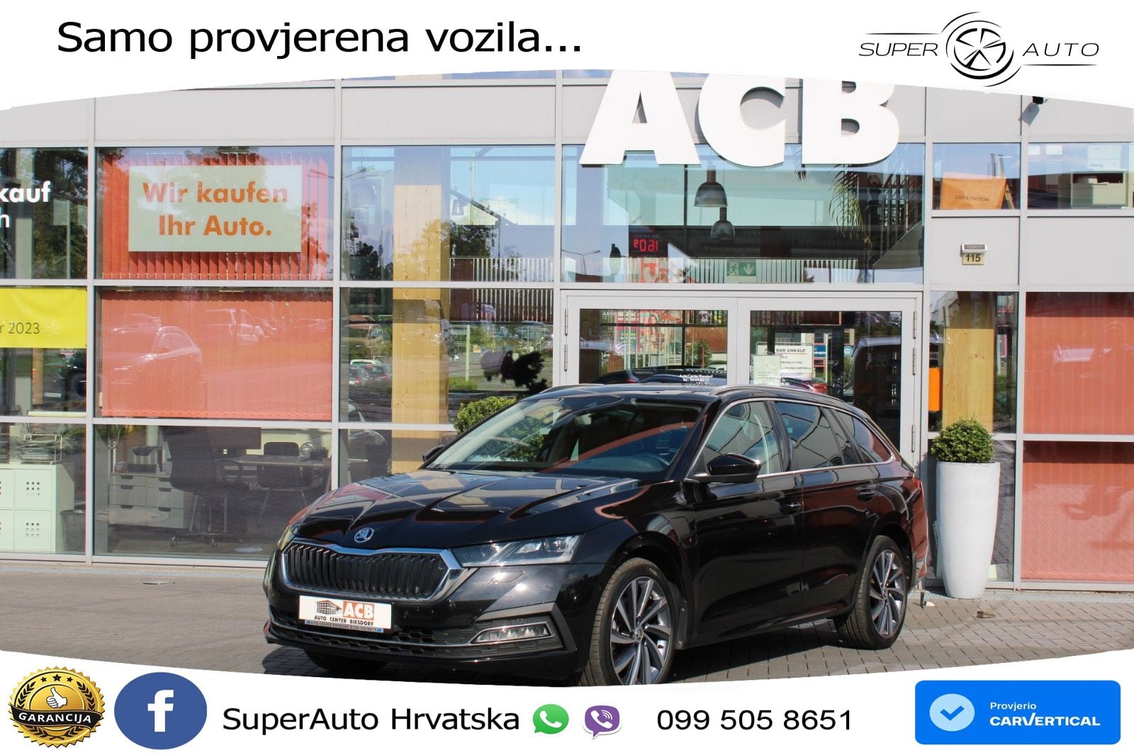 Škoda Octavia Combi iV 1.4 TSI (204 KS) DSG LED+GR SJED+ACC