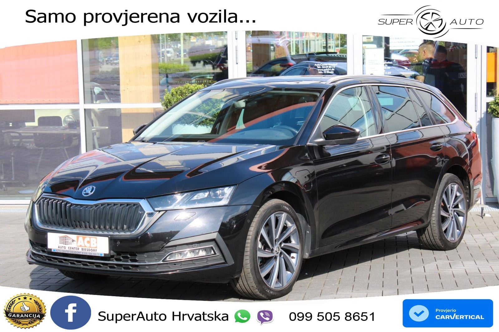 Škoda Octavia Combi iV 1.4 TSI (204 KS) DSG LED+GR SJED+ACC