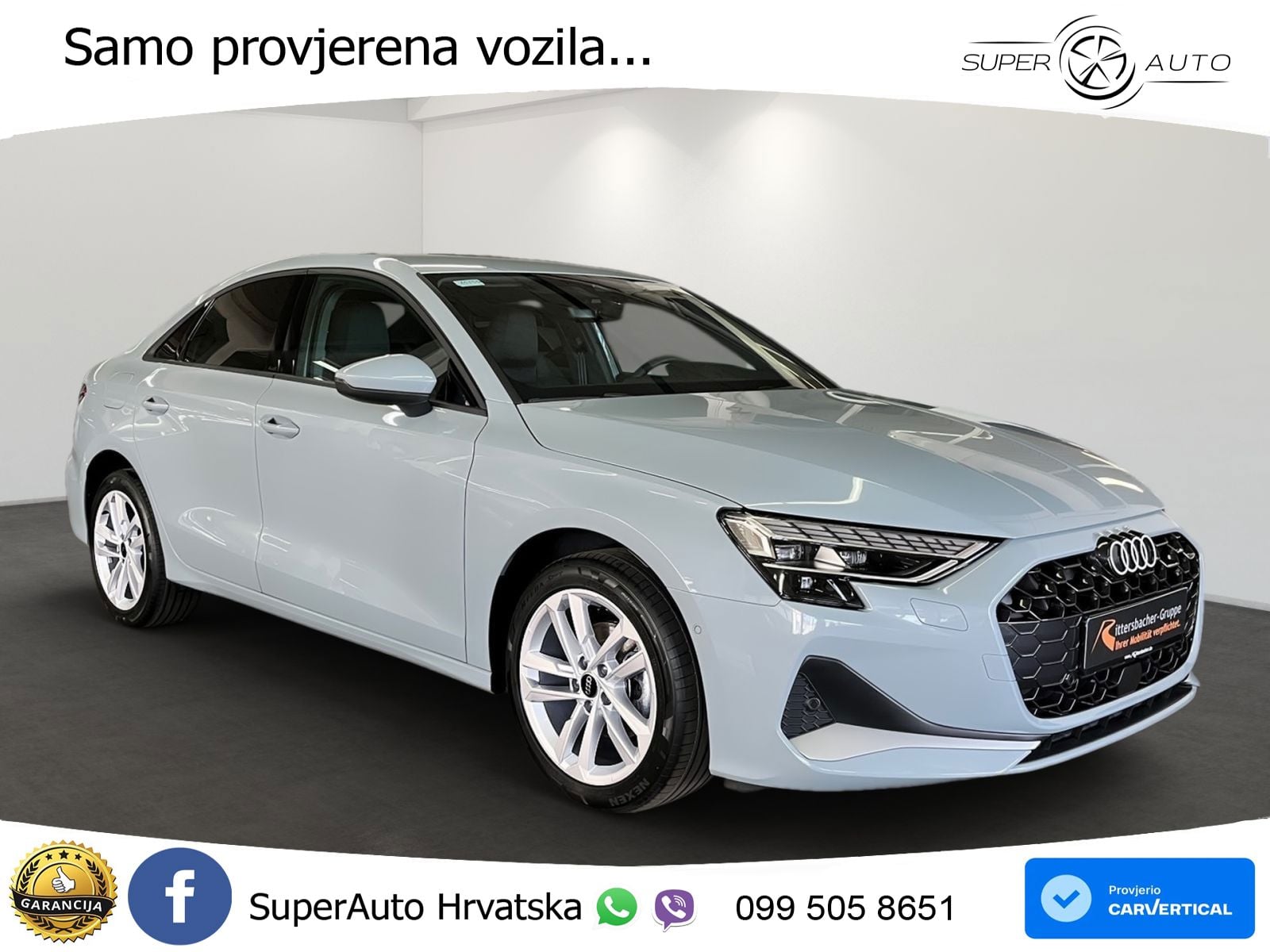 Audi A3 Limuzina 30 TDI (116 KS) advanced LED+GR SJED+ACC