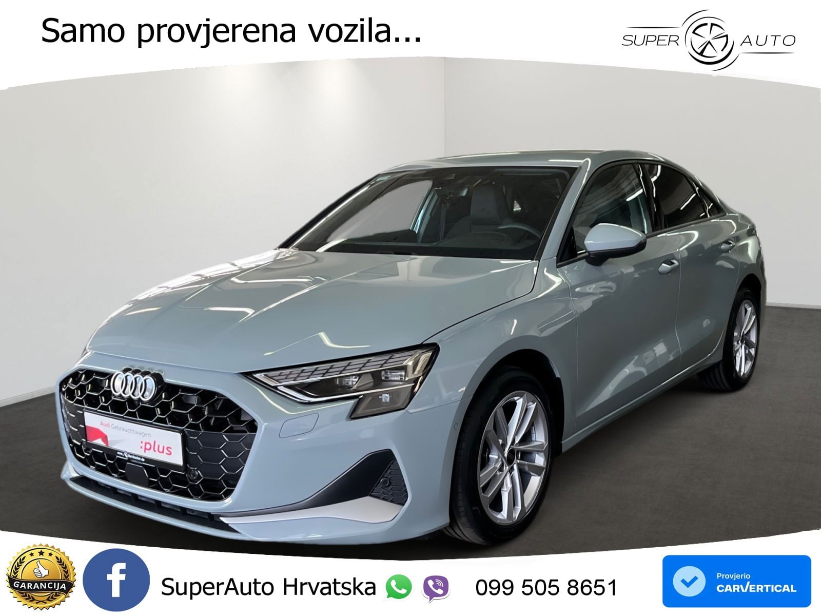 Audi A3 Limuzina 30 TDI (116 KS) advanced LED+GR SJED+ACC