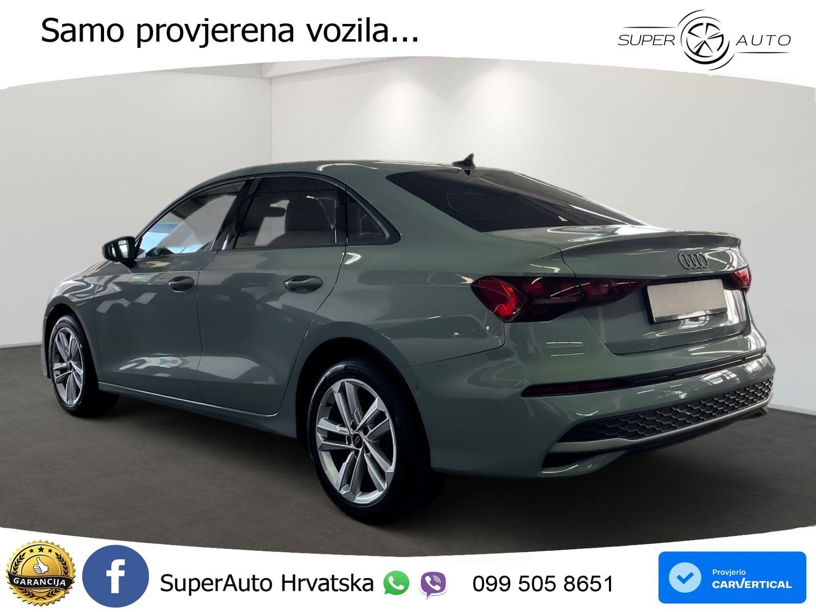 Audi A3 Limuzina 30 TDI (116 KS) advanced LED+GR SJED+ACC