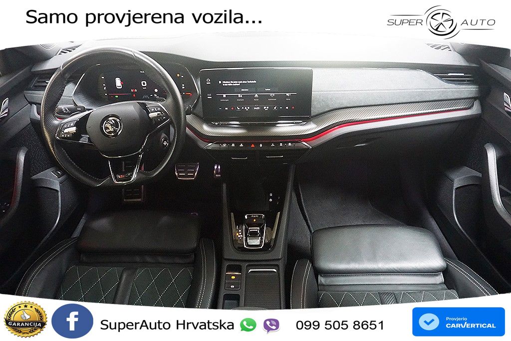 Škoda Octavia Combi RS 2.0 TDI (200 KS) 4x4 DSG LED+GR SJED+ACC