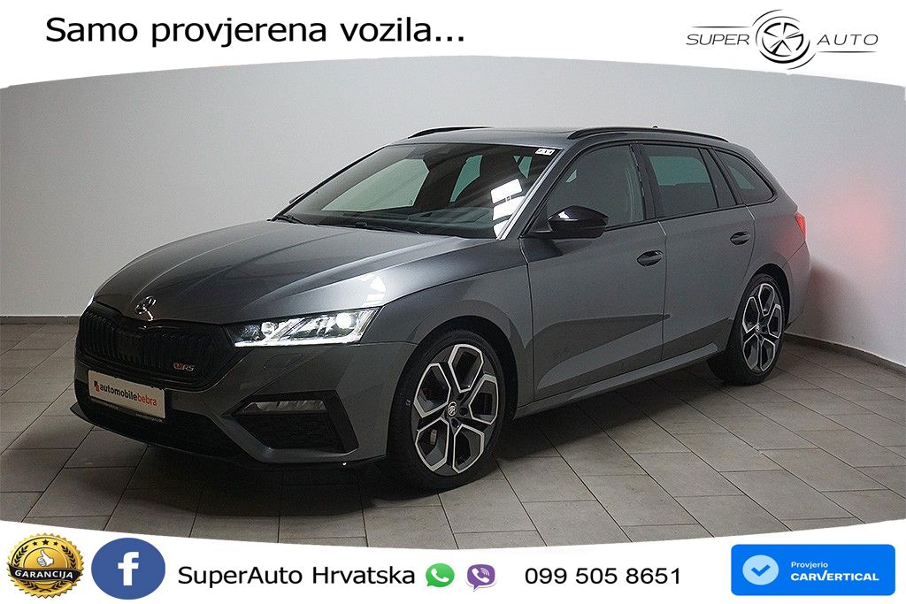 Škoda Octavia Combi RS 2.0 TDI (200 KS) 4x4 DSG LED+GR SJED+ACC