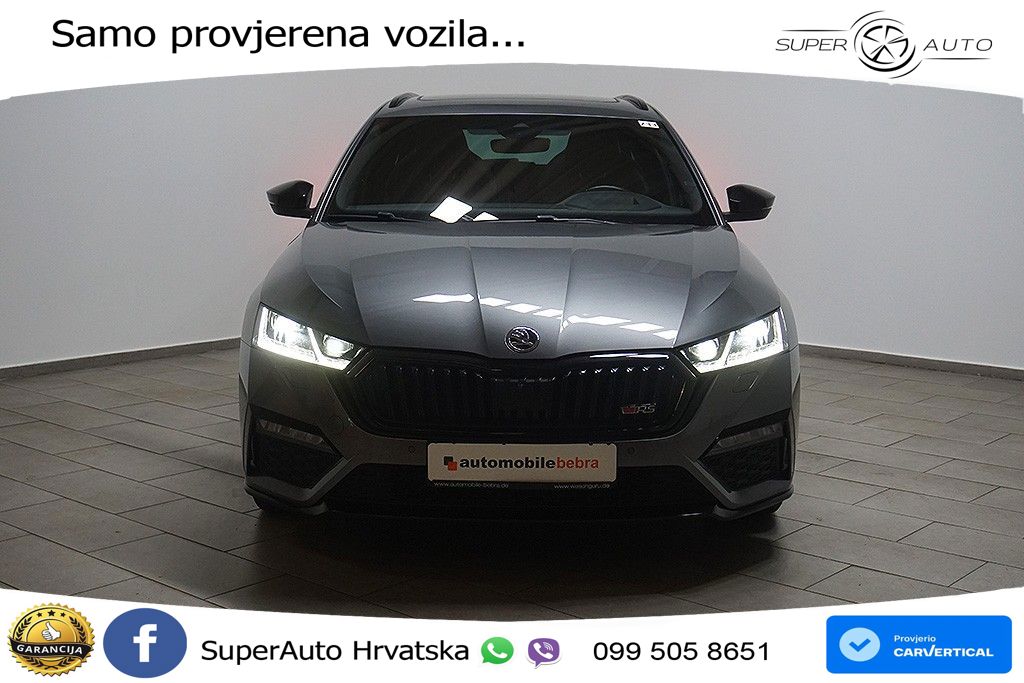Škoda Octavia Combi RS 2.0 TDI (200 KS) 4x4 DSG LED+GR SJED+ACC
