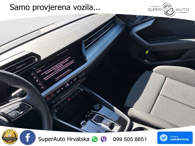 Audi A3 Sportback 30 TFSI (116 KS) Mild Hybrid S tronic advanced LED+GR SJED+ACC
