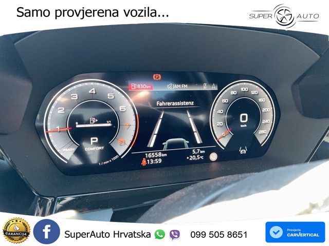 Audi A3 Sportback 30 TFSI (116 KS) Mild Hybrid S tronic advanced LED+GR SJED+ACC