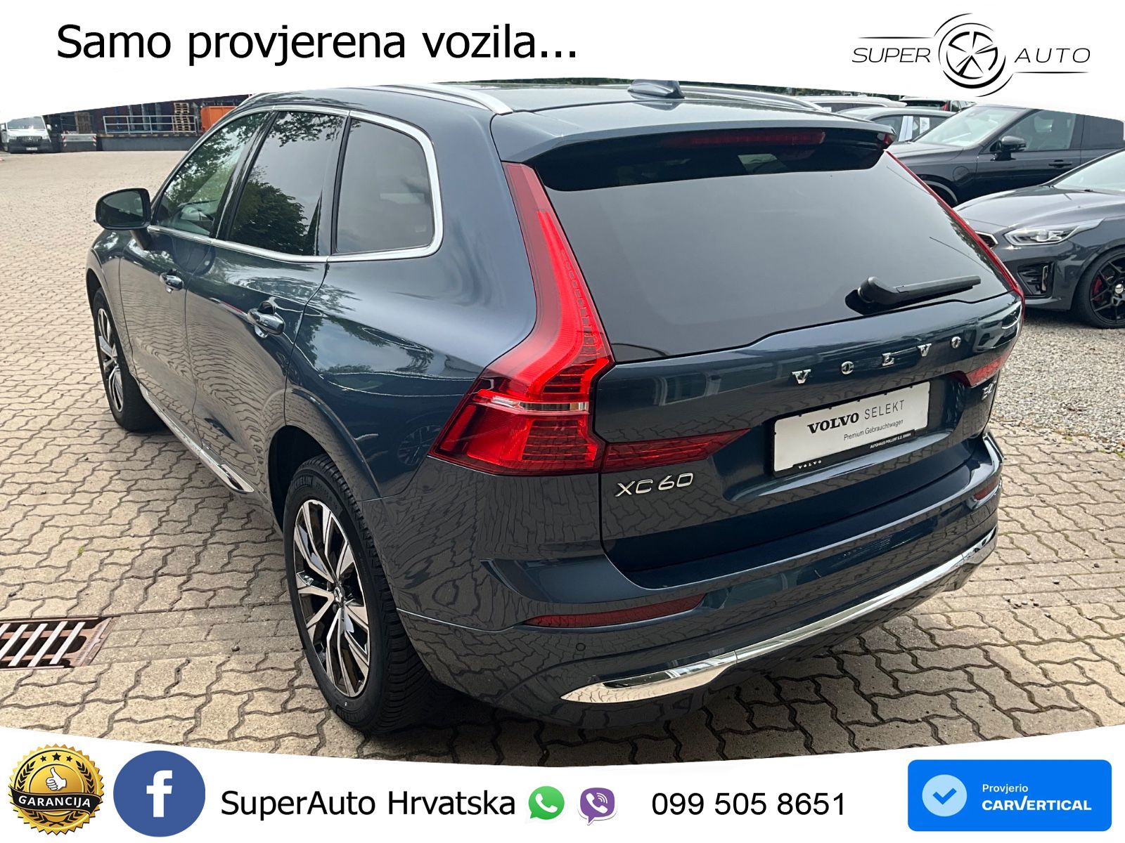 Volvo XC60 B4 Diesel AWD Geartronic ACC+GR SJED+360+PANO