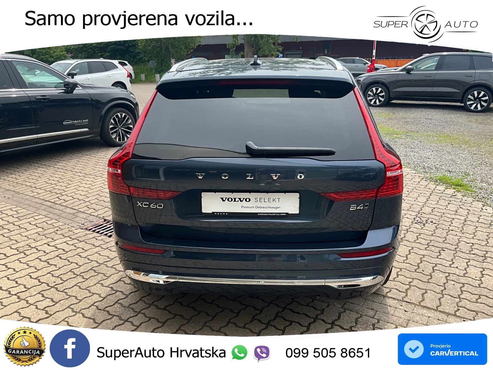 Volvo XC60 B4 Diesel AWD Geartronic ACC+GR SJED+360+PANO