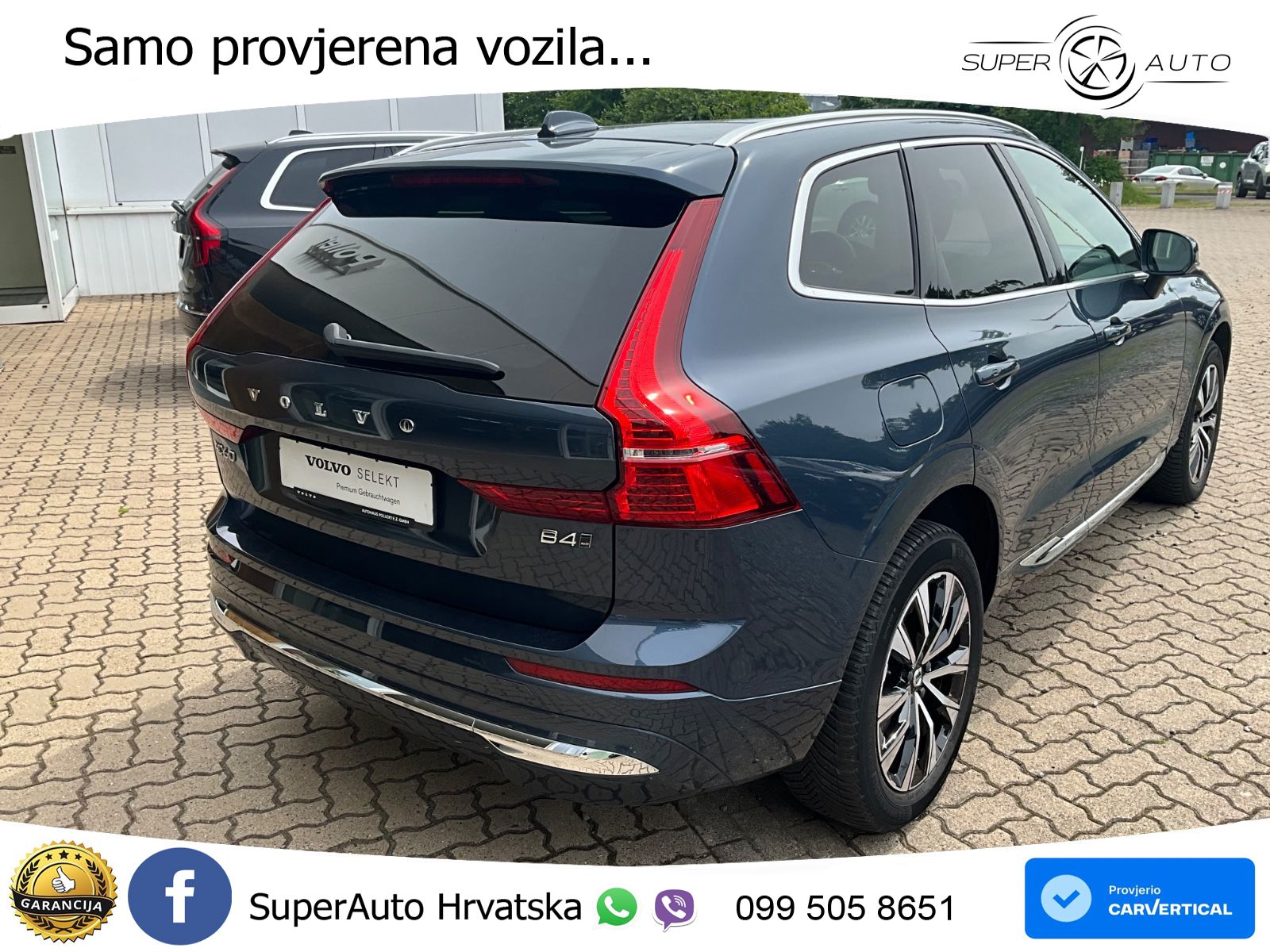 Volvo XC60 B4 Diesel AWD Geartronic ACC+GR SJED+360+PANO