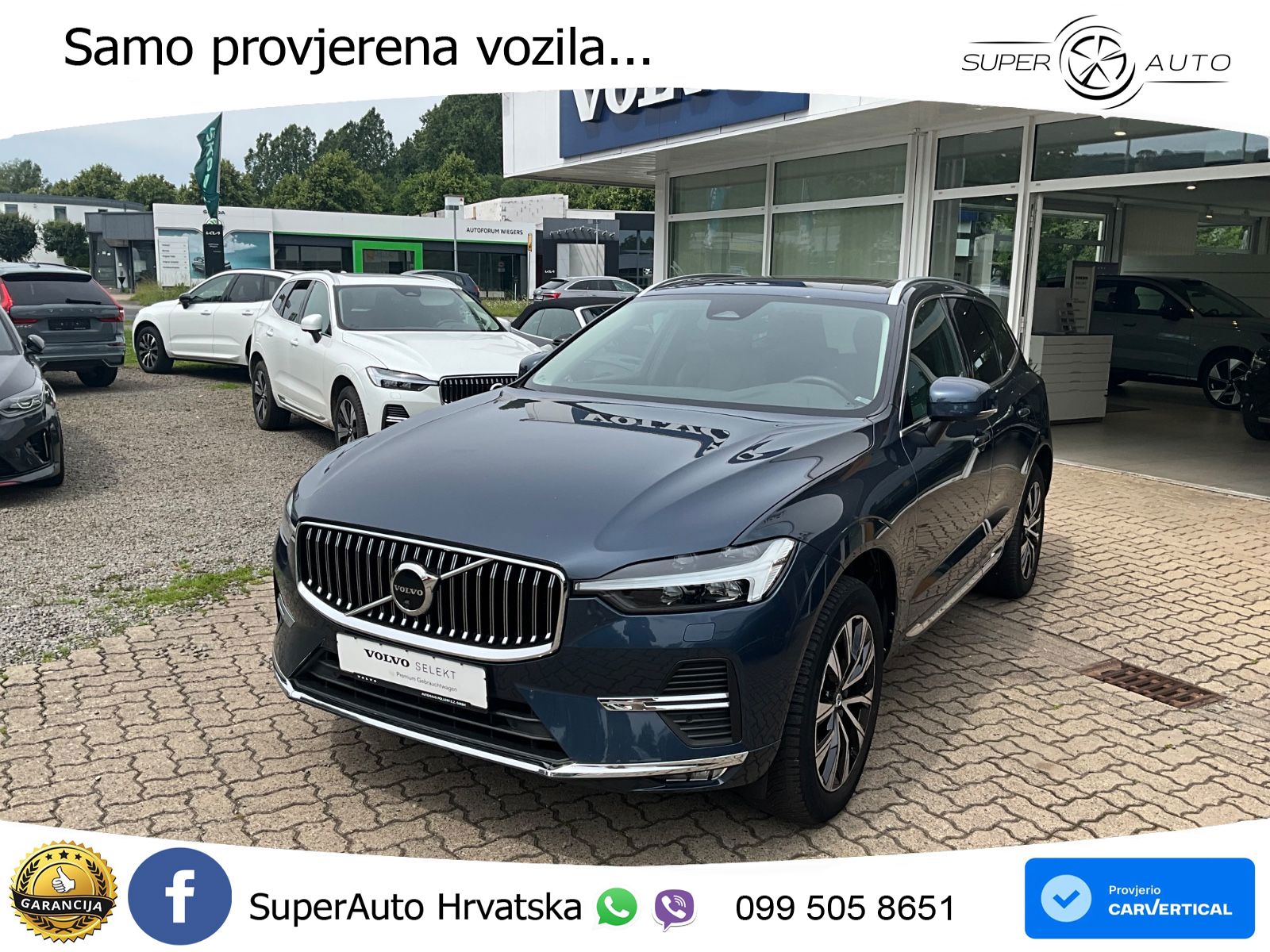 Volvo XC60 B4 Diesel AWD Geartronic ACC+GR SJED+360+PANO