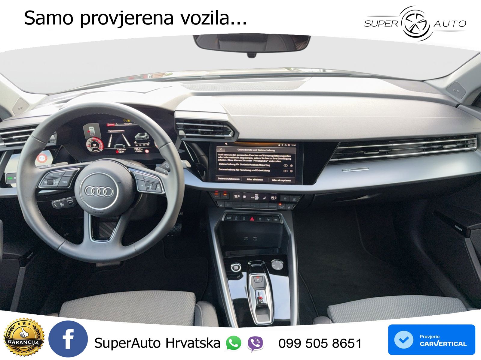 Audi A3 35 TFSI (150 KS) S tronic S line LED+GR SJED+ACC