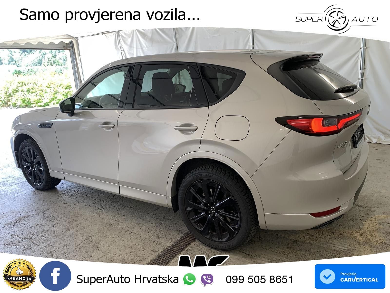 Mazda CX-60 3.3 e-Skyactiv D (254 KS) AWD Automatic LED+GR SJED+ACC