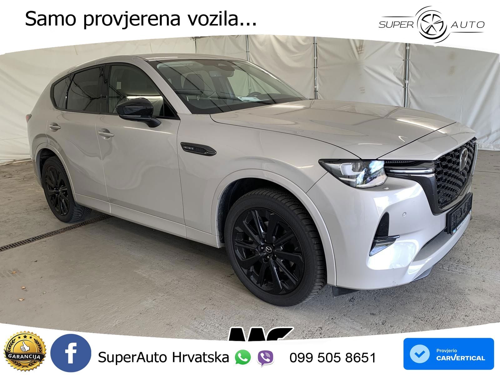 Mazda CX-60 3.3 e-Skyactiv D (254 KS) AWD Automatic LED+GR SJED+ACC