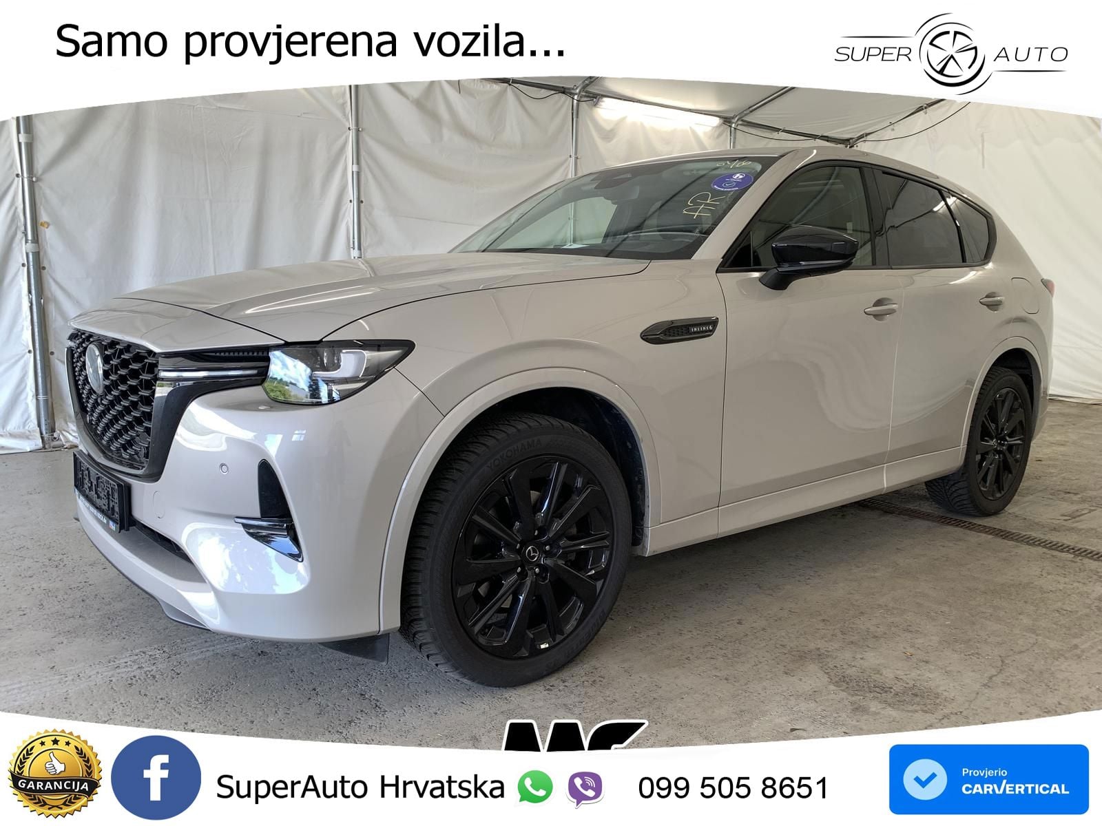 Mazda CX-60 3.3 e-Skyactiv D (254 KS) AWD Automatic LED+GR SJED+ACC