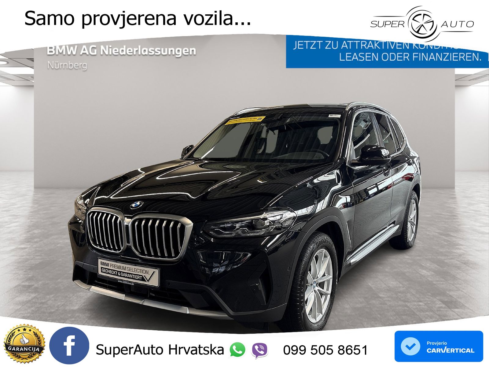 BMW X3 20d xDrive Steptronic LED+GR SJED+ACC