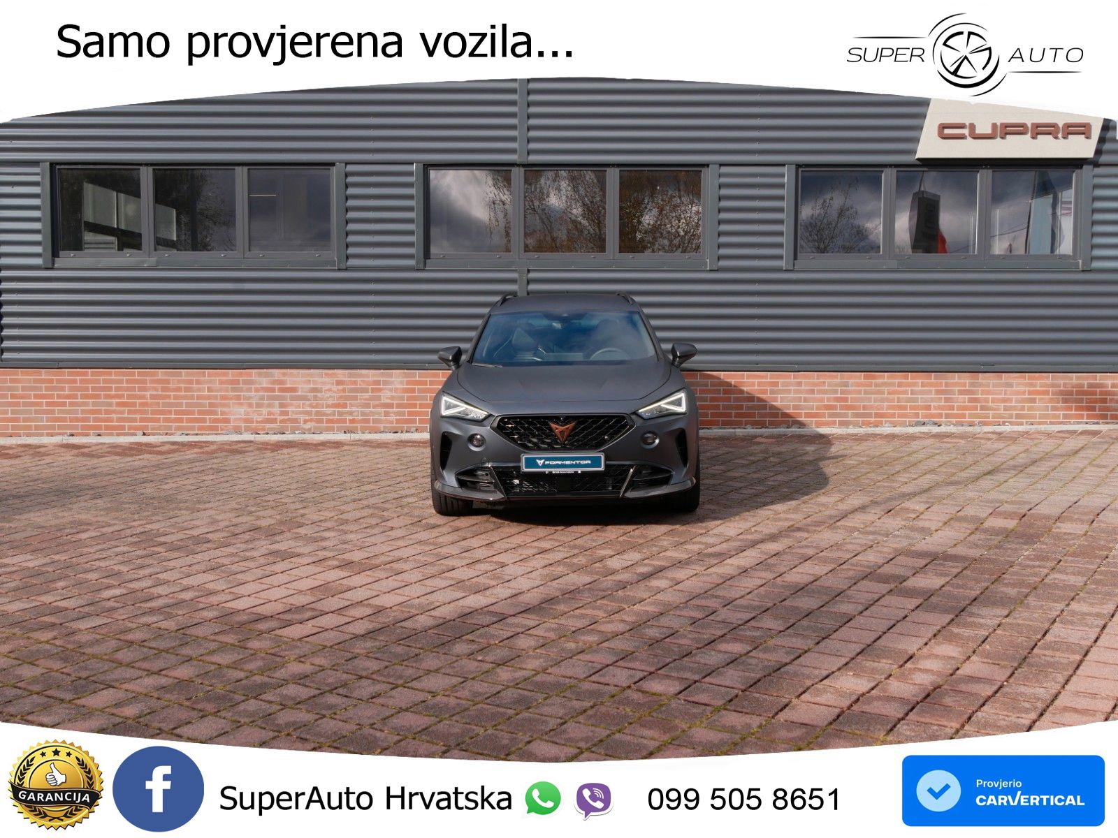 Cupra Formentor VZ5 2.5 TSI (390 KS) 4Drive DSG LED+GR SJED+ACC