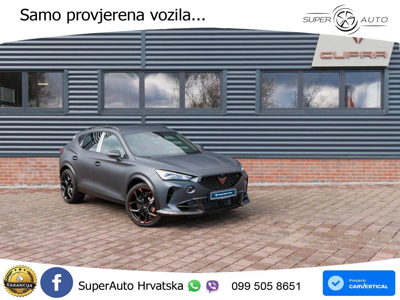 Cupra Formentor VZ5 2.5 TSI (390 KS) 4Drive DSG LED+GR SJED+ACC