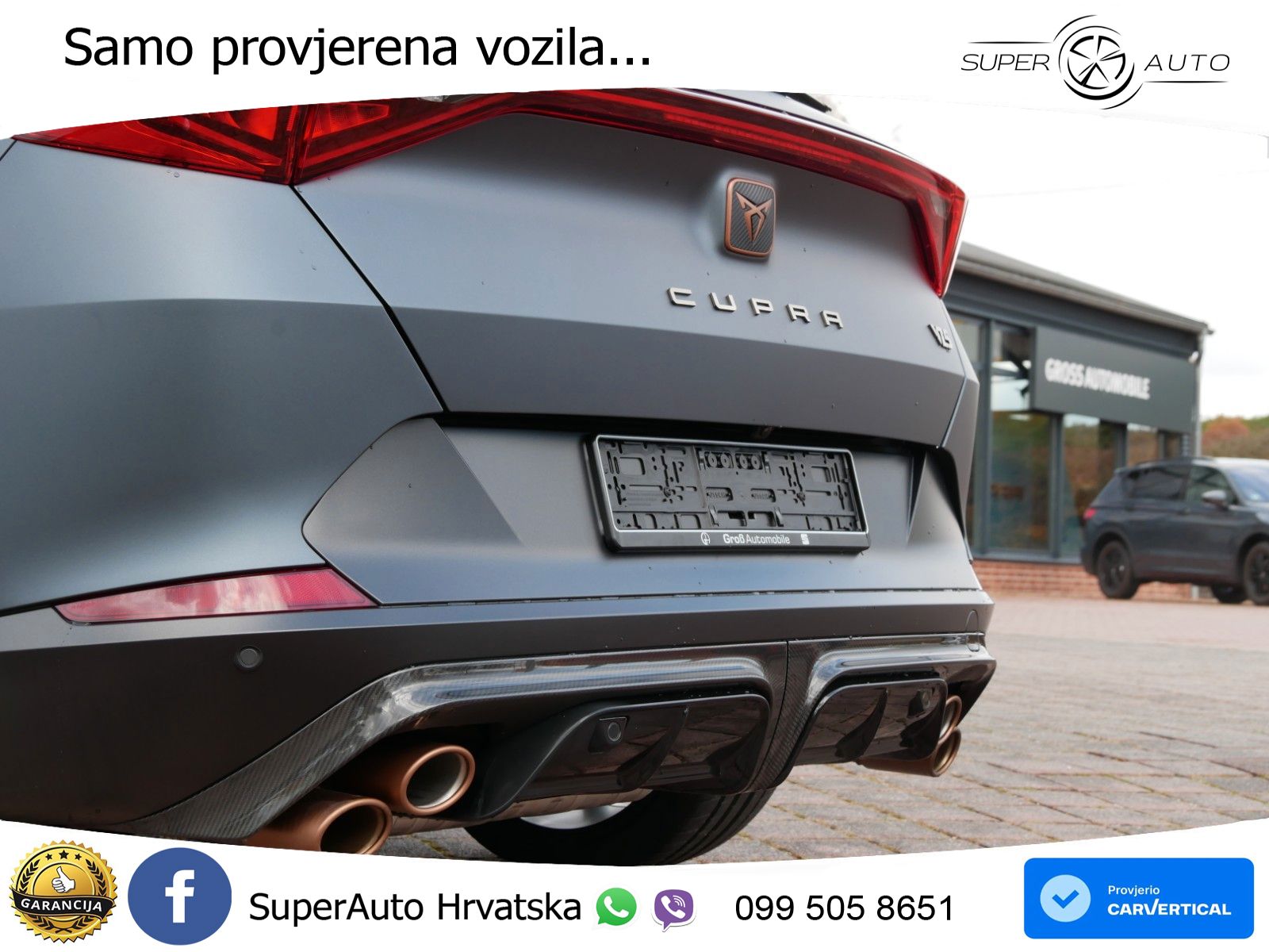 Cupra Formentor VZ5 2.5 TSI (390 KS) 4Drive DSG LED+GR SJED+ACC