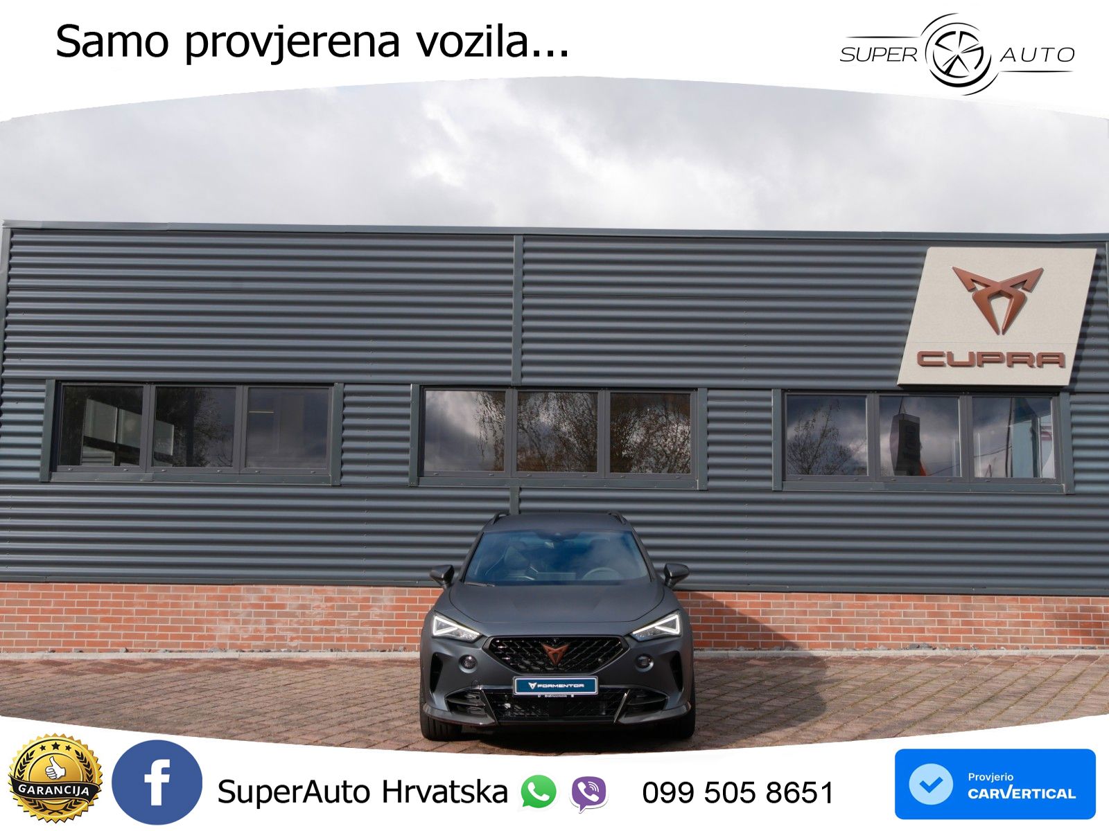 Cupra Formentor VZ5 2.5 TSI (390 KS) 4Drive DSG LED+GR SJED+ACC
