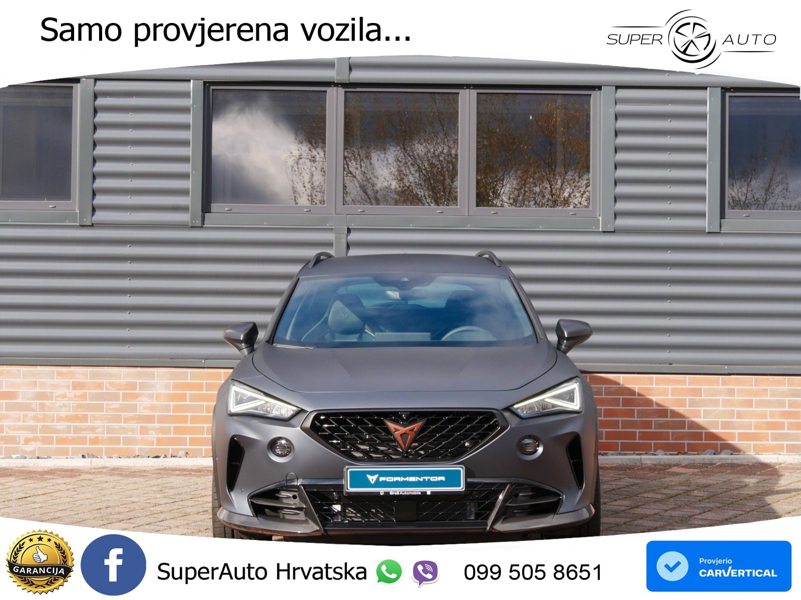 Cupra Formentor VZ5 2.5 TSI (390 KS) 4Drive DSG LED+GR SJED+ACC