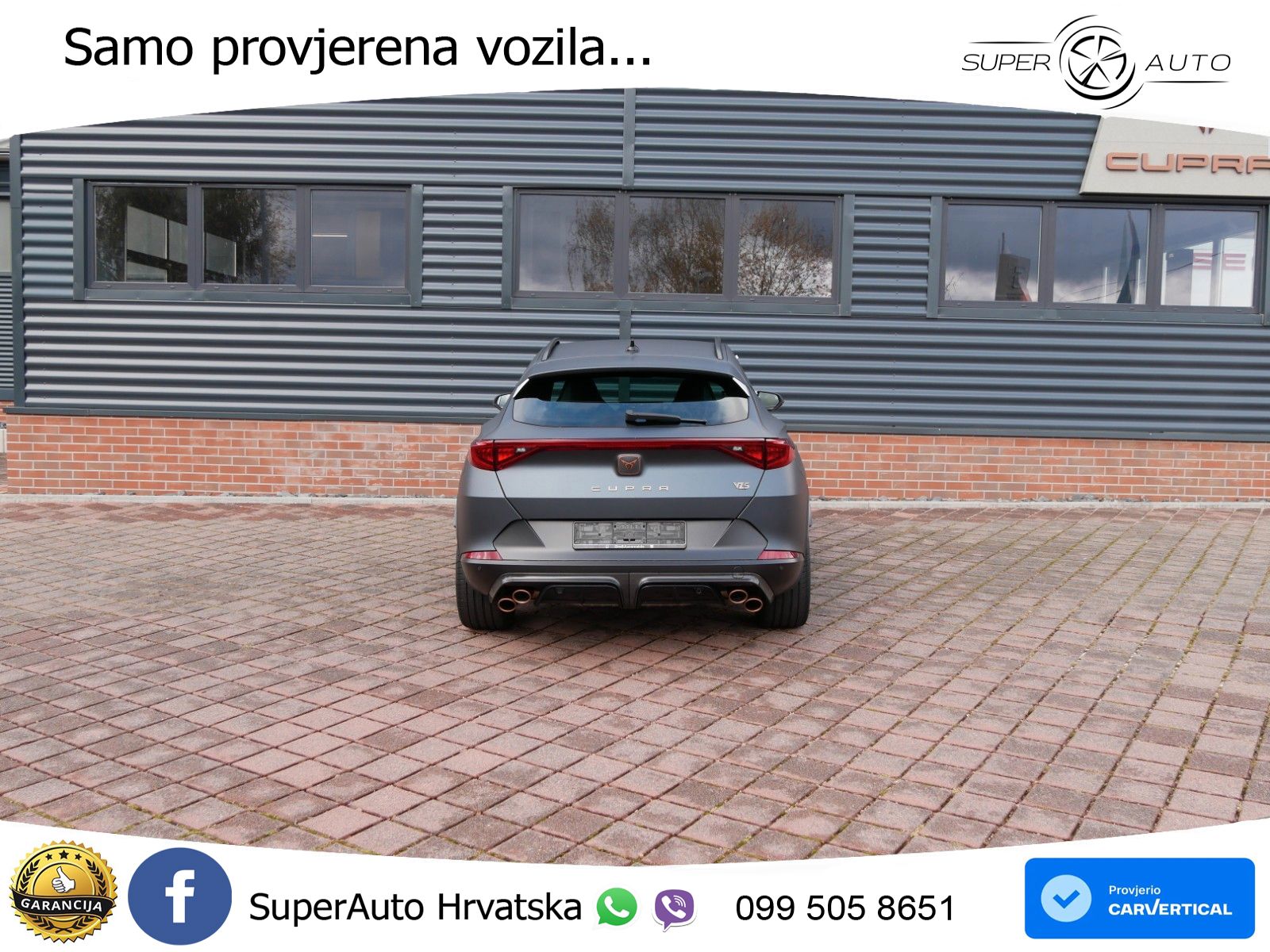 Cupra Formentor VZ5 2.5 TSI (390 KS) 4Drive DSG LED+GR SJED+ACC
