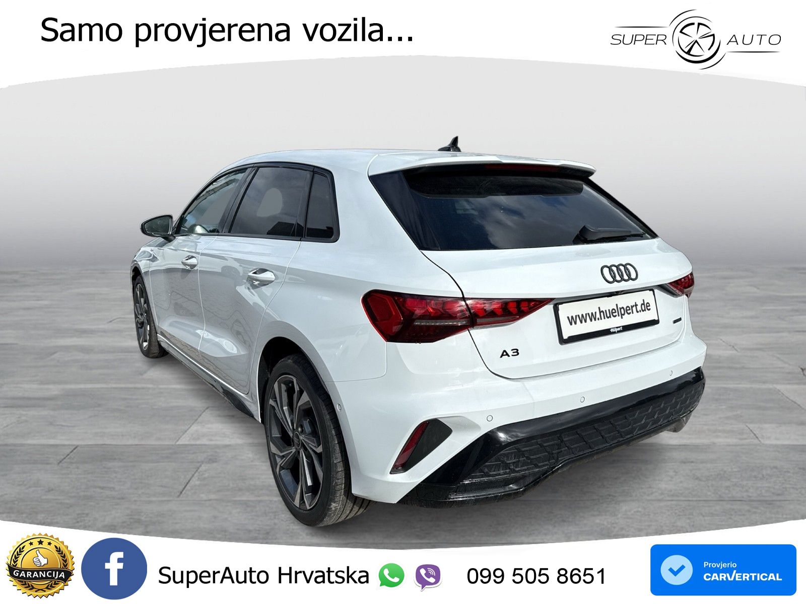 Audi A3 Sportback 40 TFSI (204 KS) quattro S tronic S line LED+GR SJED+ACC