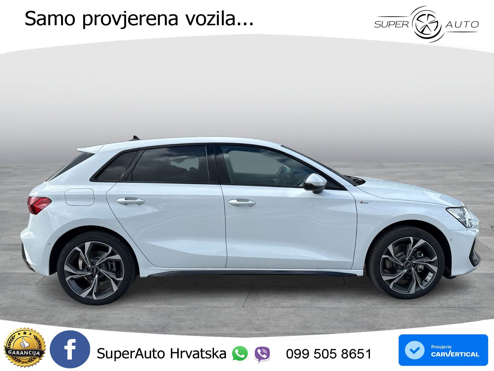 Audi A3 Sportback 40 TFSI (204 KS) quattro S tronic S line LED+GR SJED+ACC