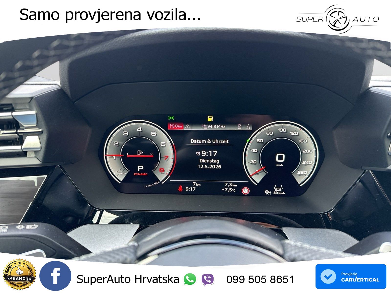 Audi A3 Sportback 40 TFSI (204 KS) quattro S tronic S line LED+GR SJED+ACC