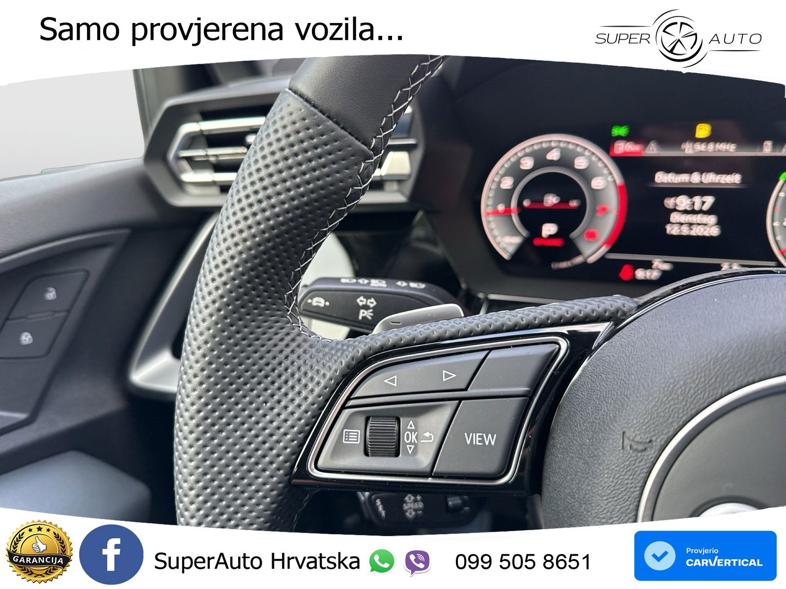 Audi A3 Sportback 40 TFSI (204 KS) quattro S tronic S line LED+GR SJED+ACC