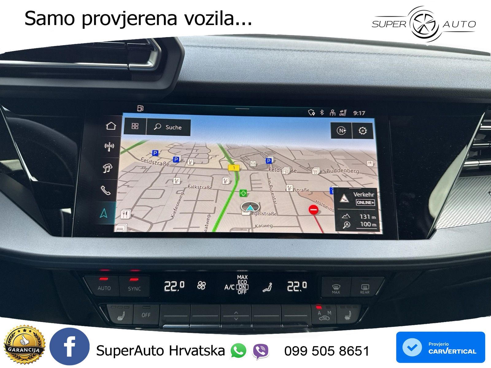 Audi A3 Sportback 40 TFSI (204 KS) quattro S tronic S line LED+GR SJED+ACC