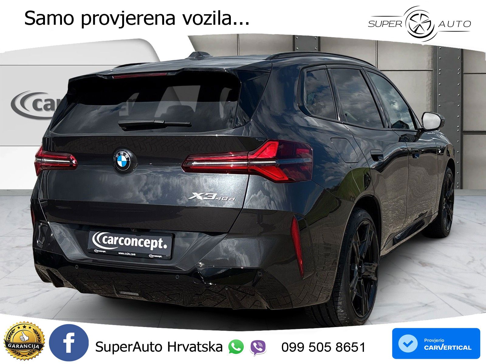 BMW X3 40d xDrive Steptronic M Sport LED+GR SJED+ACC