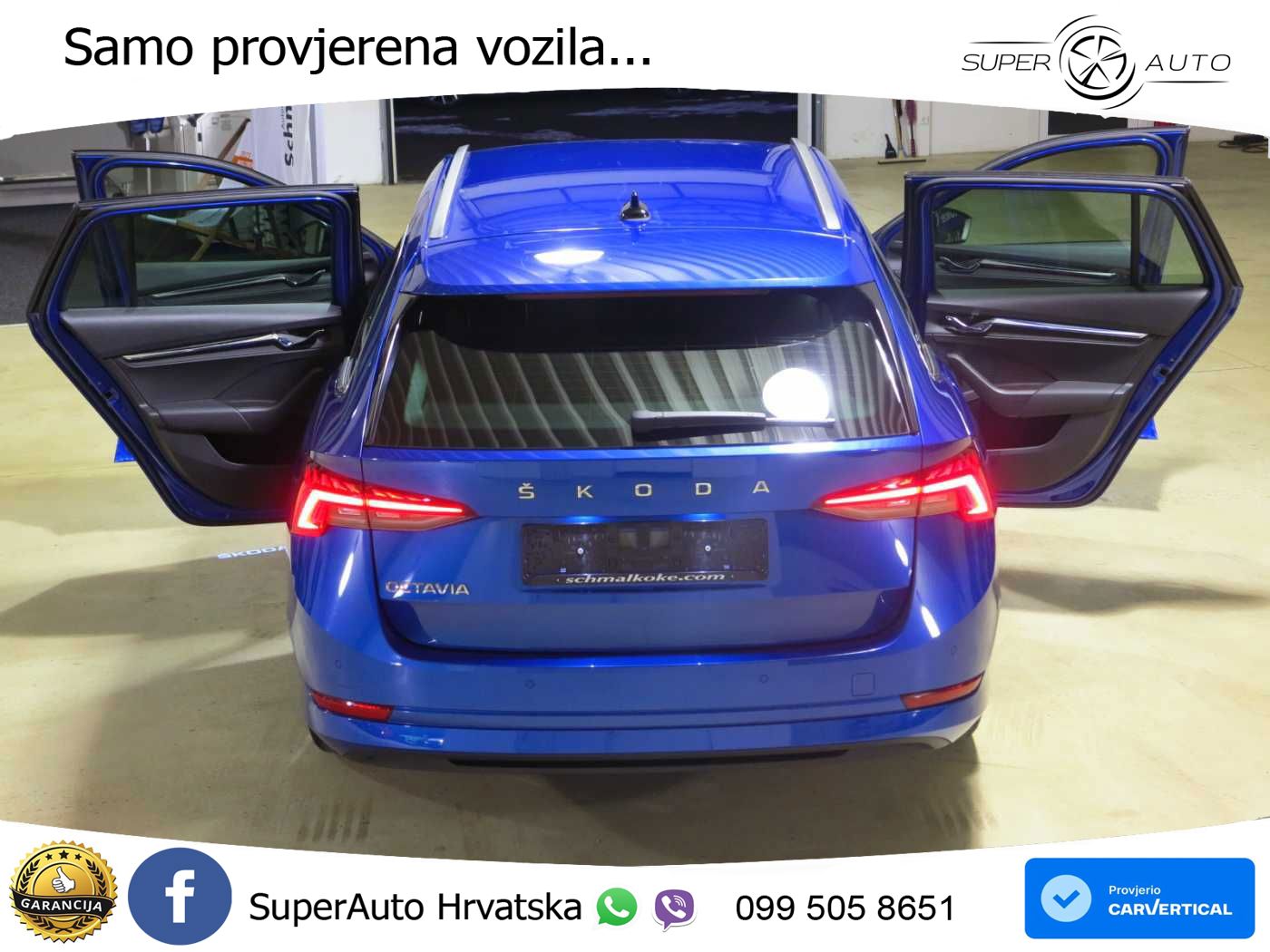 Škoda Octavia Combi 2.0 TDI (150 KS) DSG Selection LED+GR SJED+ACC