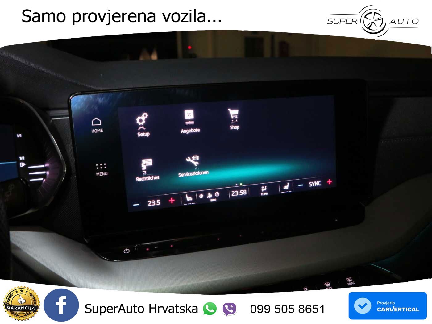 Škoda Octavia Combi 2.0 TDI (150 KS) DSG Selection LED+GR SJED+ACC