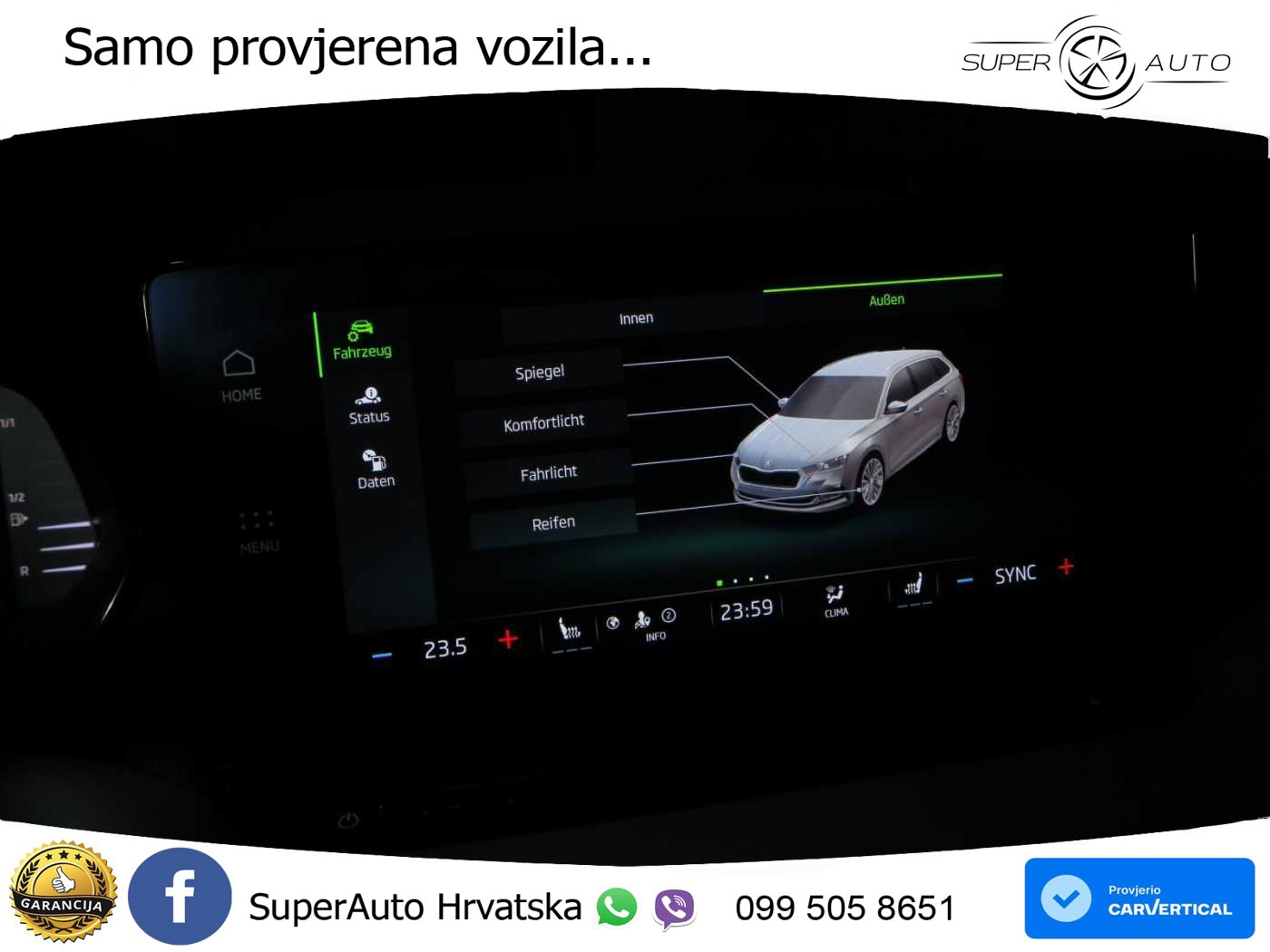 Škoda Octavia Combi 2.0 TDI (150 KS) DSG Selection LED+GR SJED+ACC