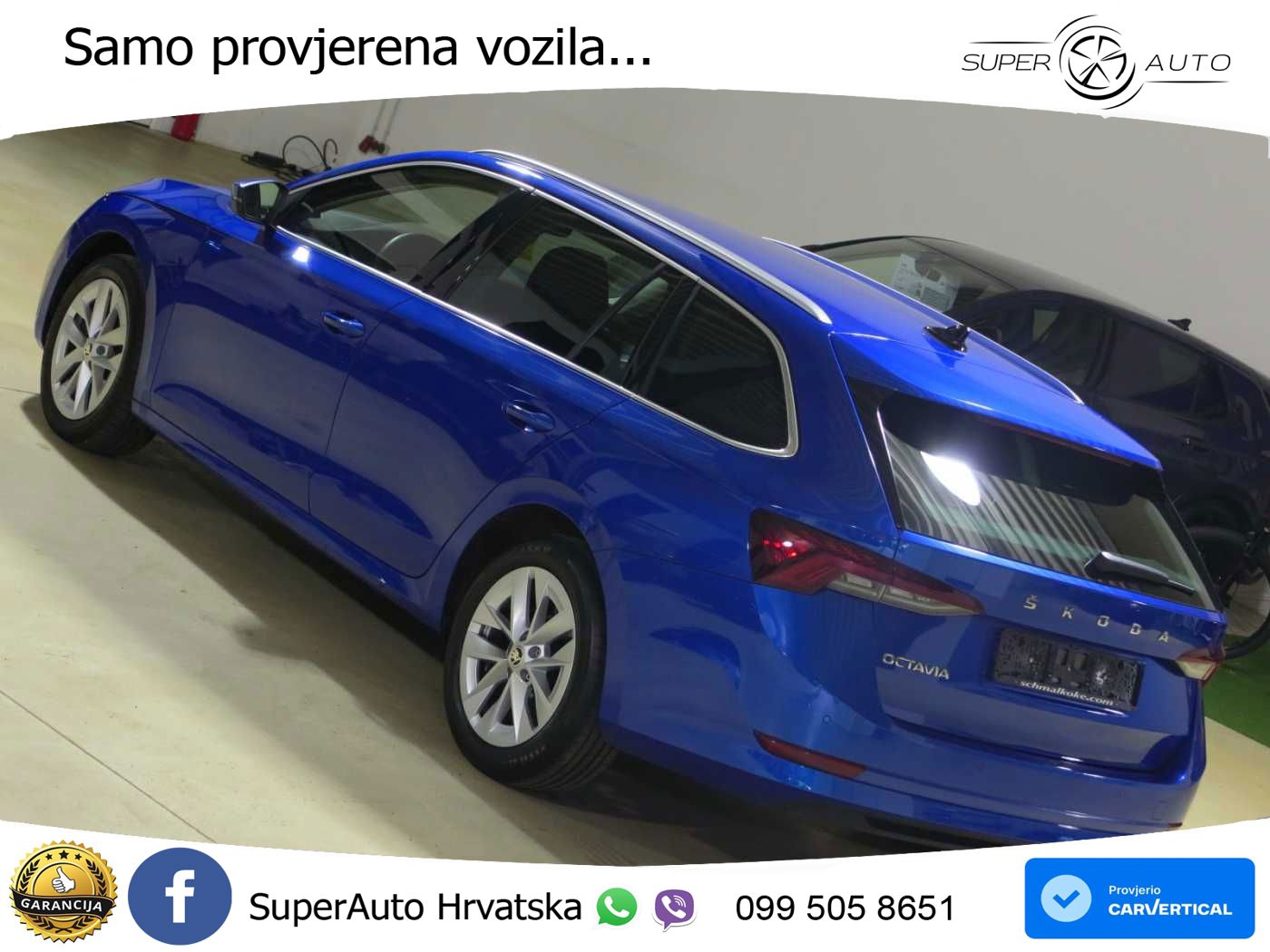 Škoda Octavia Combi 2.0 TDI (150 KS) DSG Selection LED+GR SJED+ACC