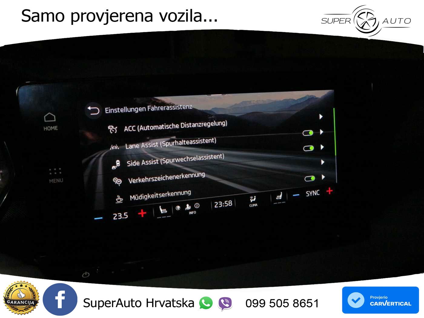 Škoda Octavia Combi 2.0 TDI (150 KS) DSG Selection LED+GR SJED+ACC