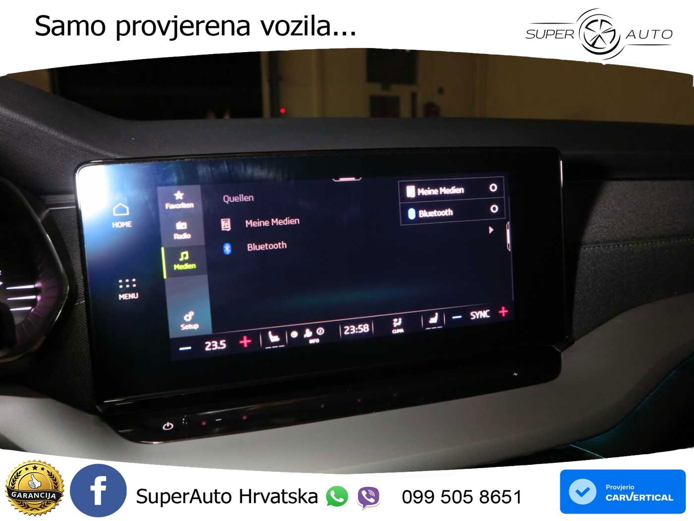 Škoda Octavia Combi 2.0 TDI (150 KS) DSG Selection LED+GR SJED+ACC