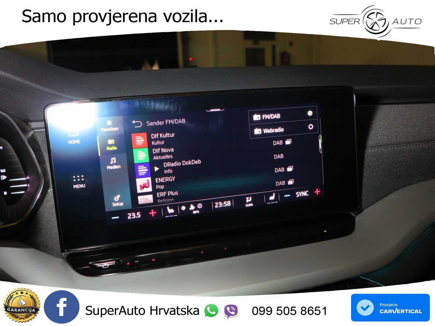 Škoda Octavia Combi 2.0 TDI (150 KS) DSG Selection LED+GR SJED+ACC