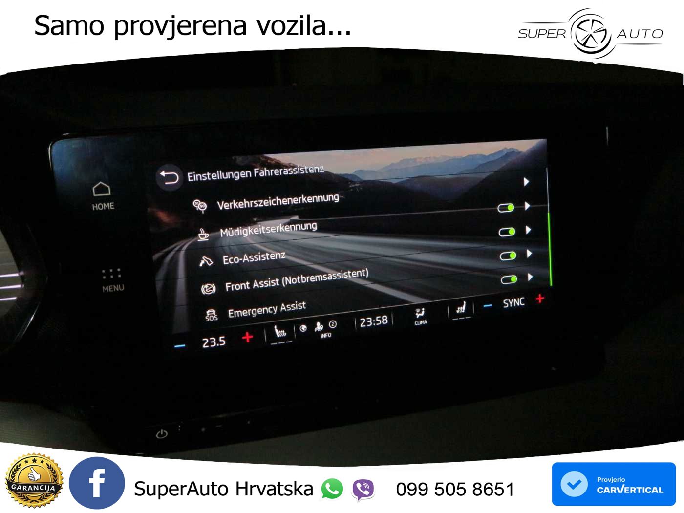 Škoda Octavia Combi 2.0 TDI (150 KS) DSG Selection LED+GR SJED+ACC
