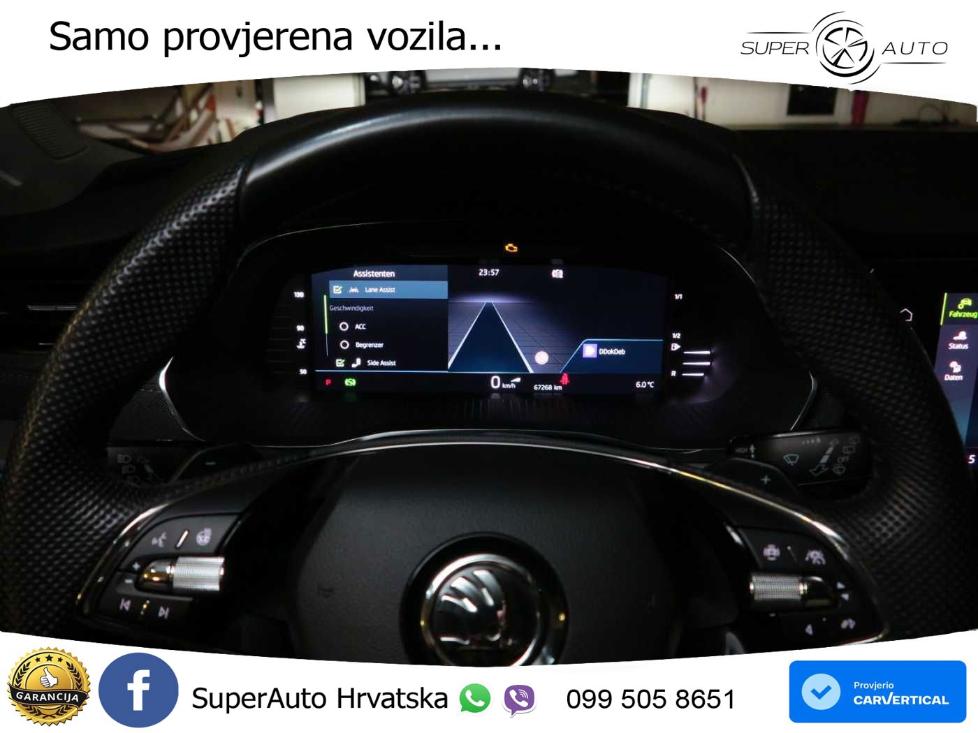Škoda Octavia Combi 2.0 TDI (150 KS) DSG Selection LED+GR SJED+ACC