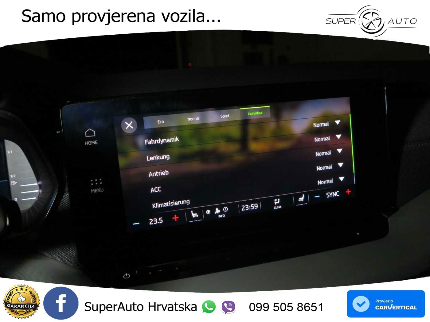 Škoda Octavia Combi 2.0 TDI (150 KS) DSG Selection LED+GR SJED+ACC