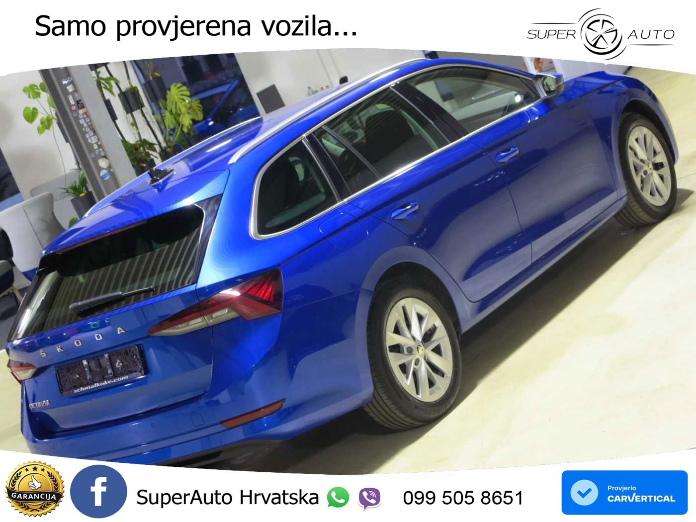 Škoda Octavia Combi 2.0 TDI (150 KS) DSG Selection LED+GR SJED+ACC