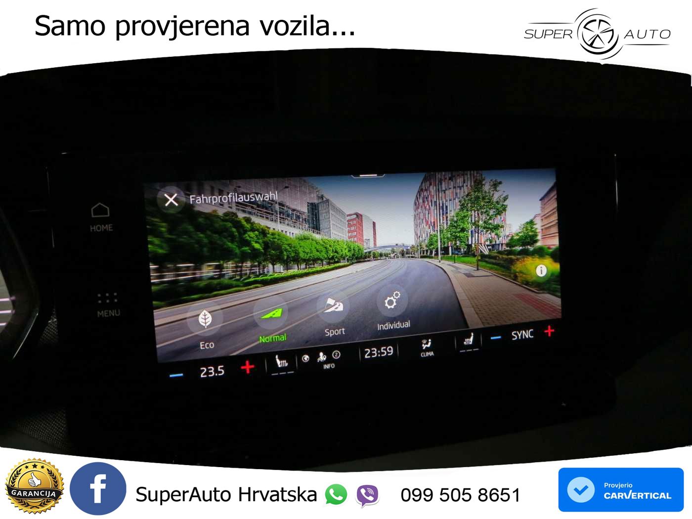 Škoda Octavia Combi 2.0 TDI (150 KS) DSG Selection LED+GR SJED+ACC