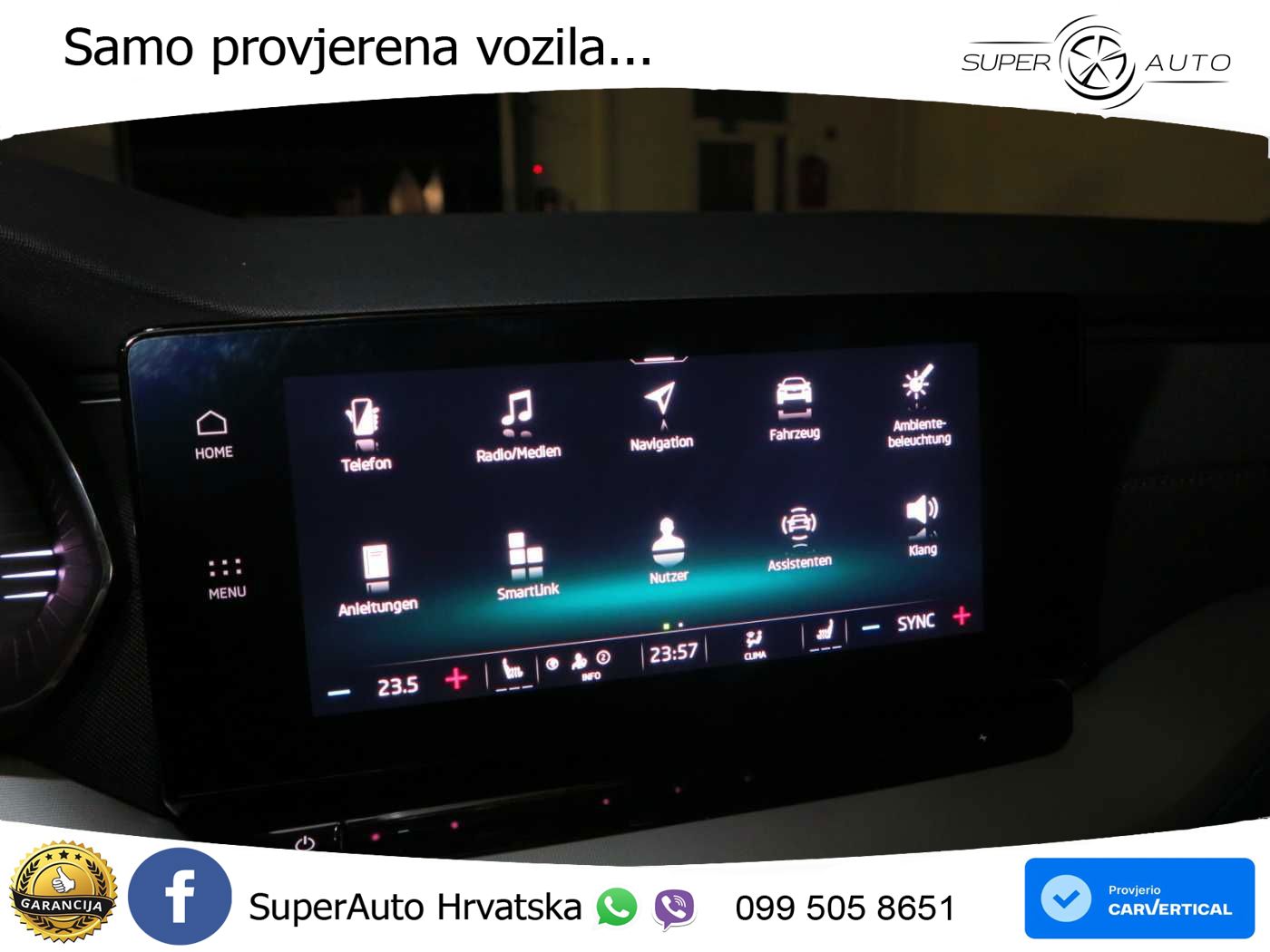 Škoda Octavia Combi 2.0 TDI (150 KS) DSG Selection LED+GR SJED+ACC