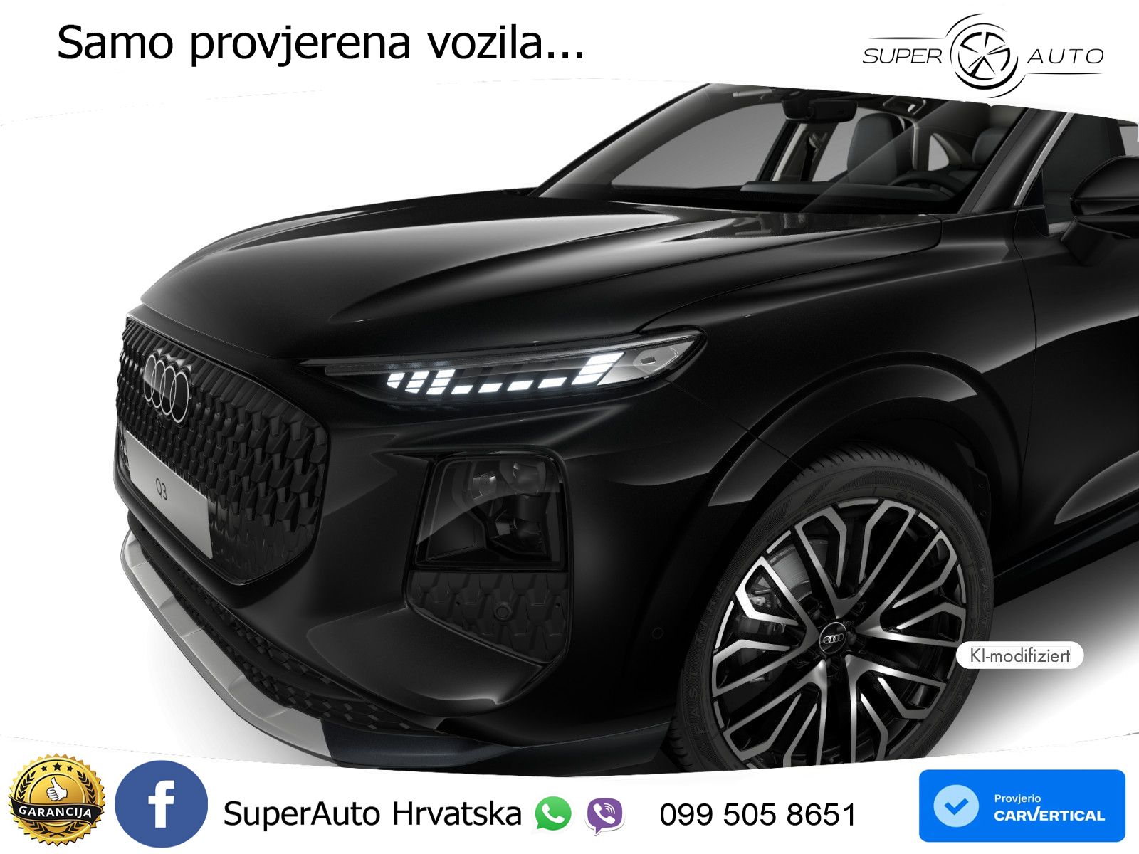 Audi Q3 Sportback 1.5 TFSI (150 KS) S tronic LED+GR SJED+ACC