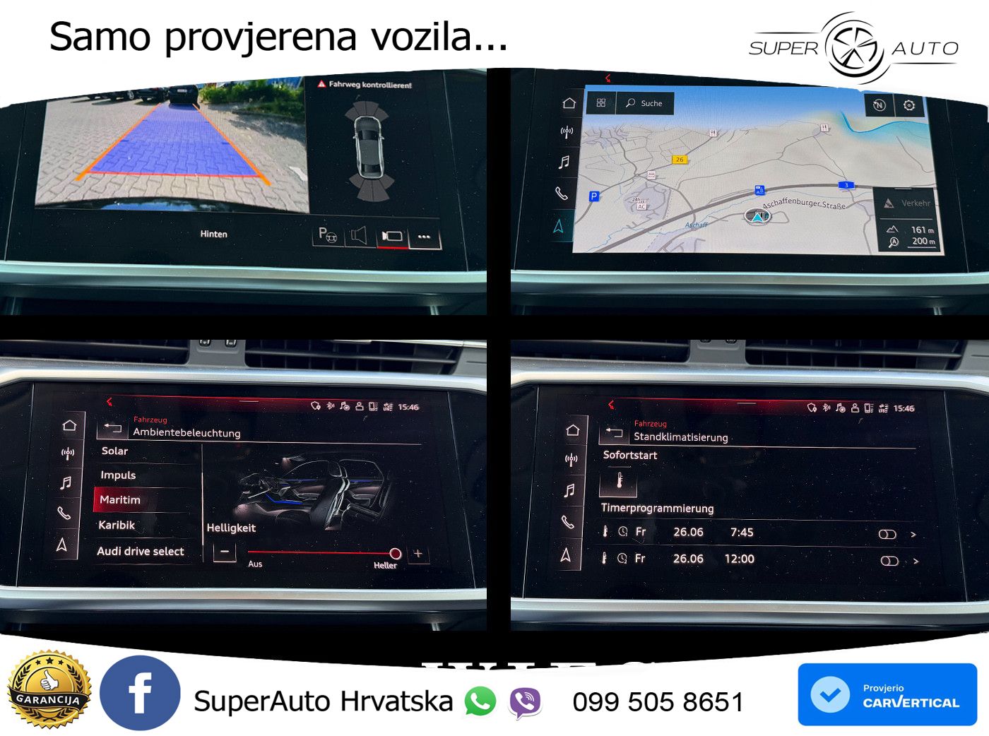 Audi A6 50 TFSIe (299 KS) quattro ultra S tronic S line