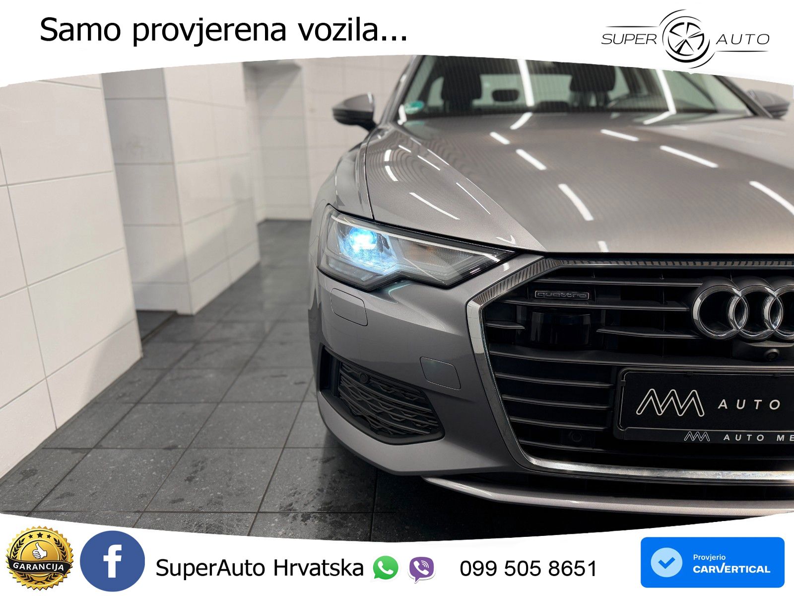 Audi A6 40 TDI (204 KS) quattro ultra S tronic ACC+GR SJED+360+PANO